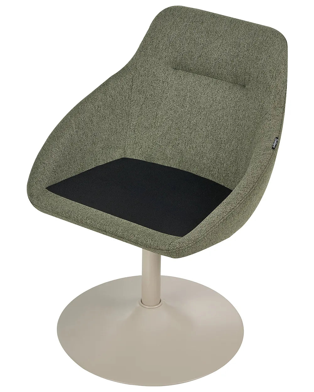 Dining Chair Fabric Light Green Abdel