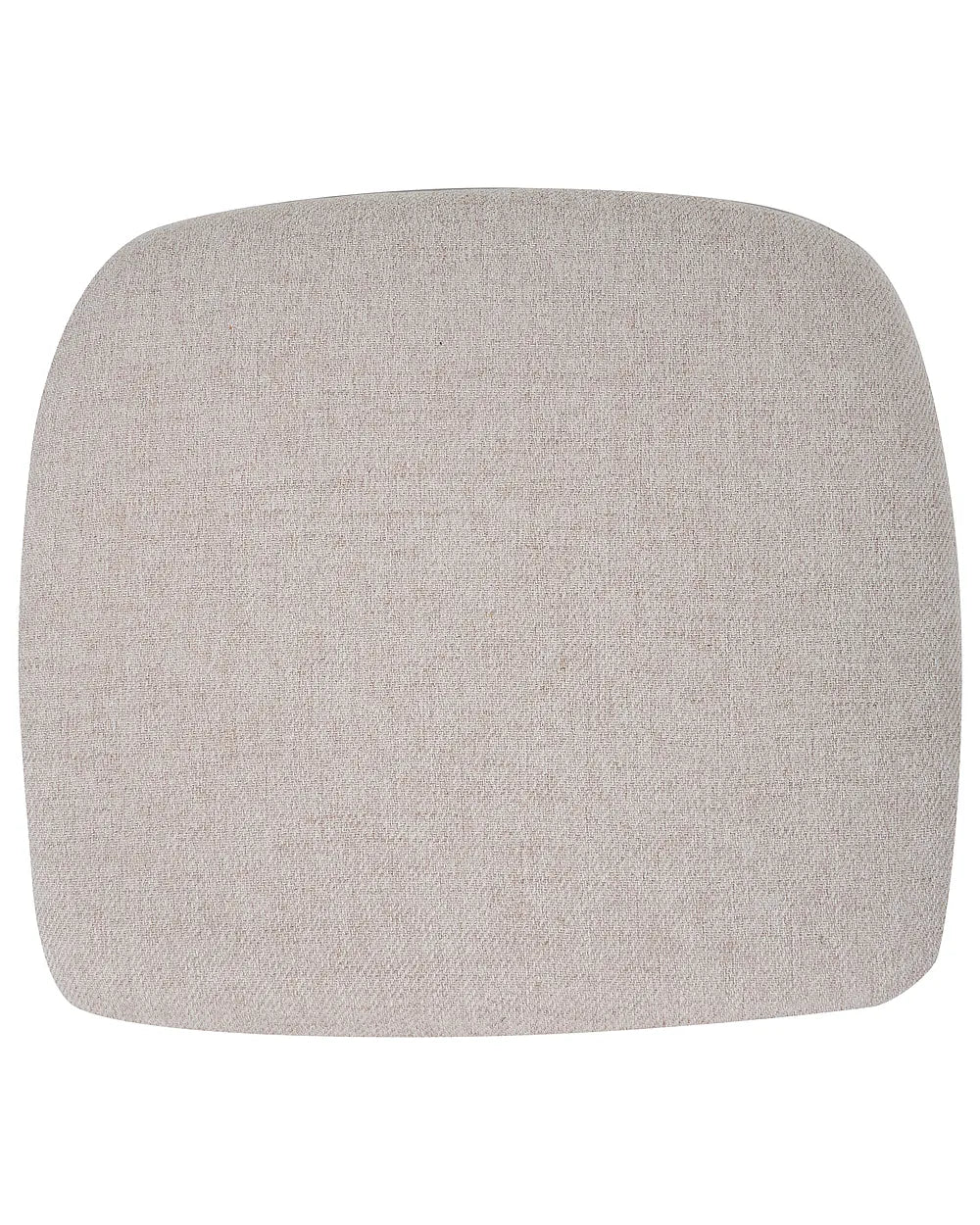 Dining Chair Swivel Fabric Light Beige Abdel