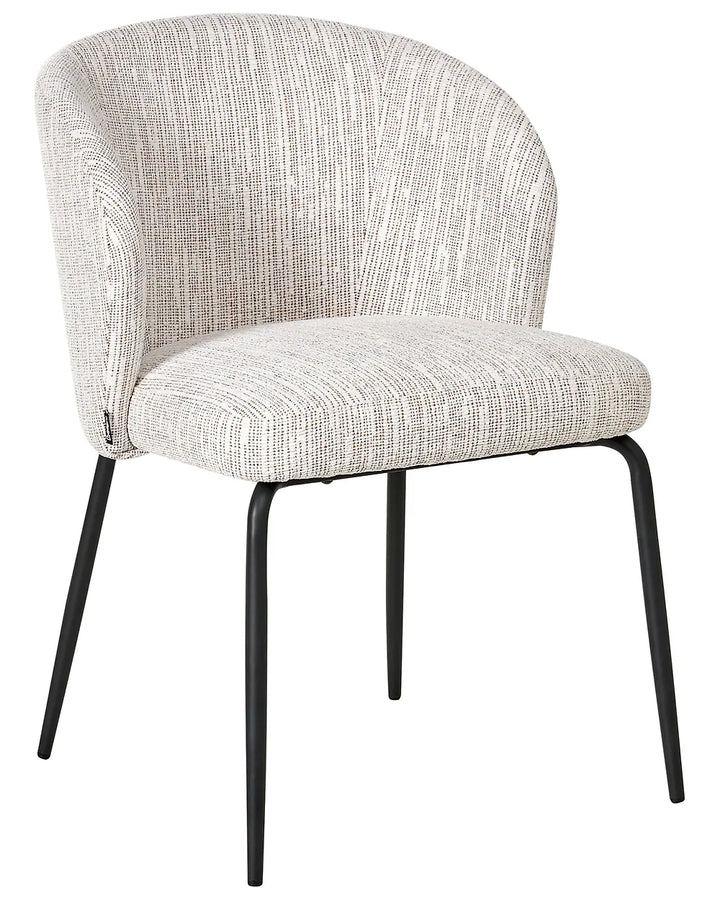 Set of 2 Dining Chairs Fabric Multicolour Venice