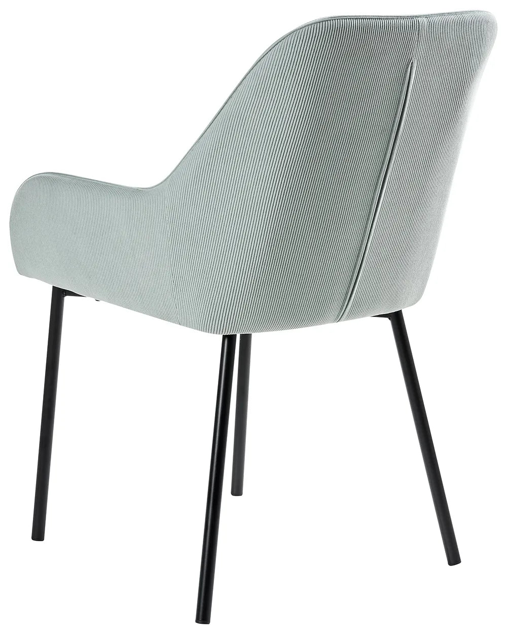 Set of 2 Dining Chairs Corduroy Mint Green Ophelia