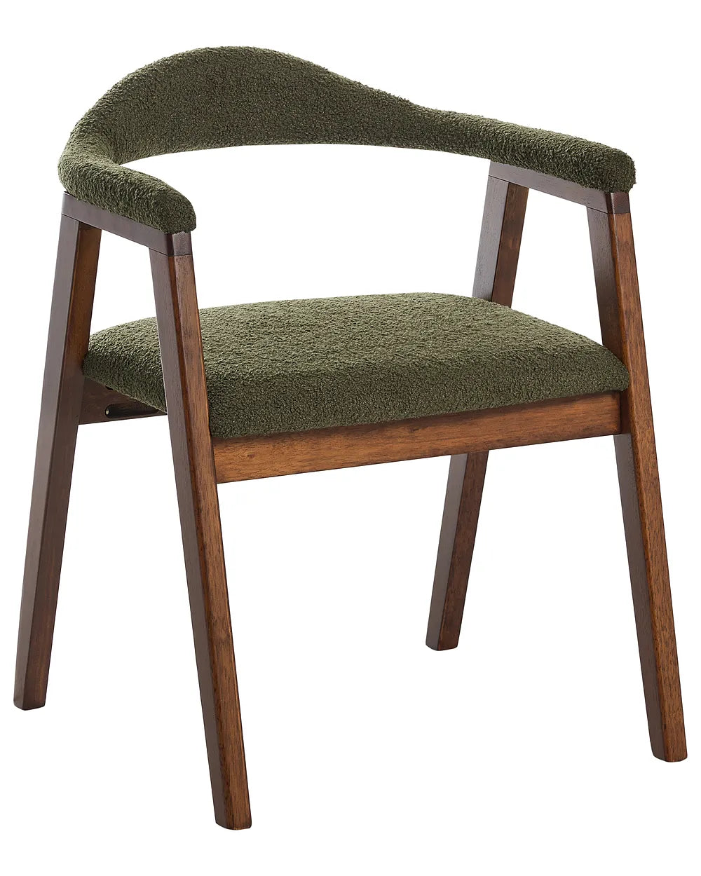 Green and brown dining chairs for modern dining rooms