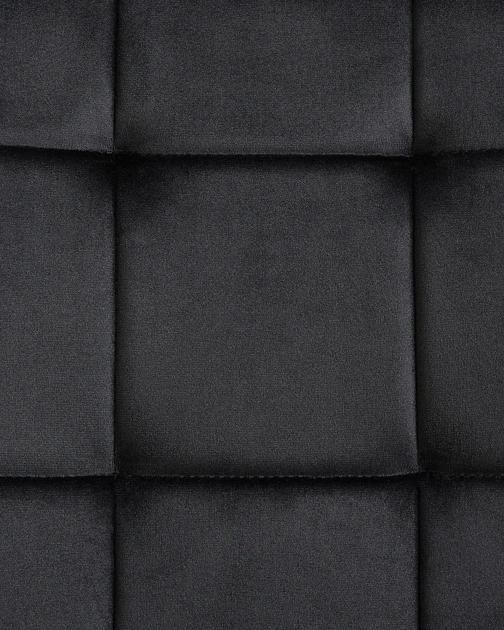 Set of 4 Dining Chairs Velvet Black Logan
