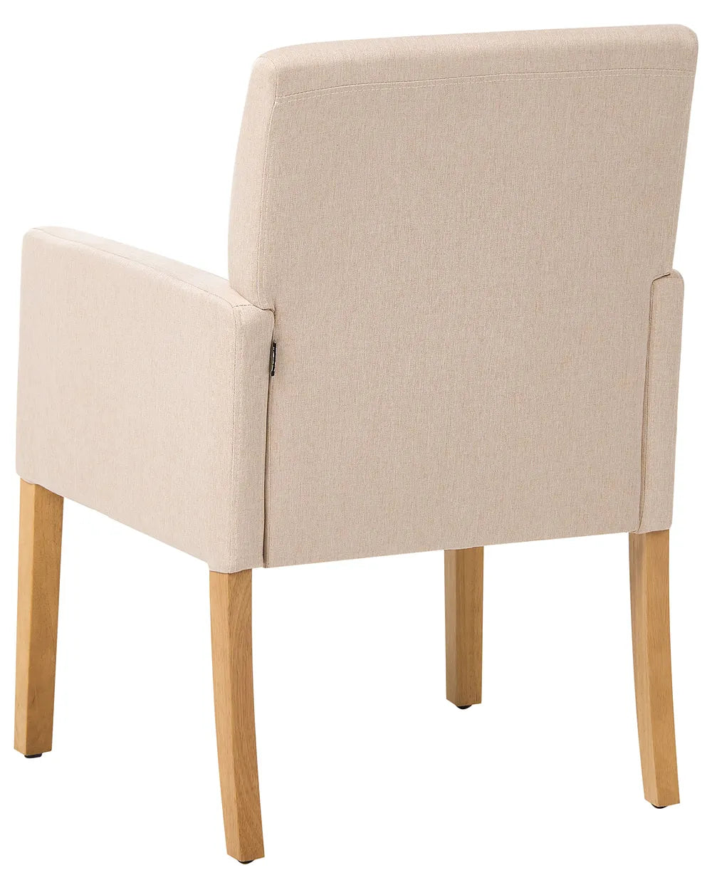 Dining Chair Fabric Beige Jean
