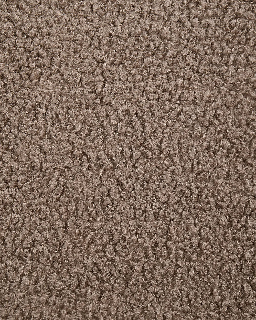 Set of 2 Dining Chairs Boucle Brown/Taupe Katy