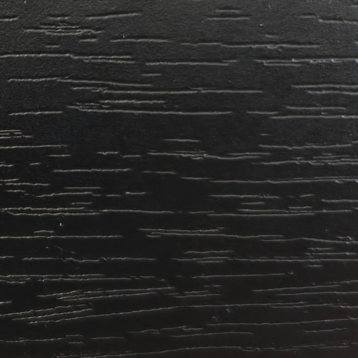 Horizon Black Wood Rectangular Dining Table 140 cm