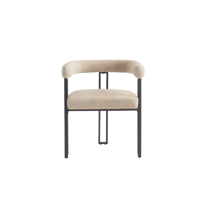 Bloom Set of 2 Dining Chairs - Oatmeal Soft Weave