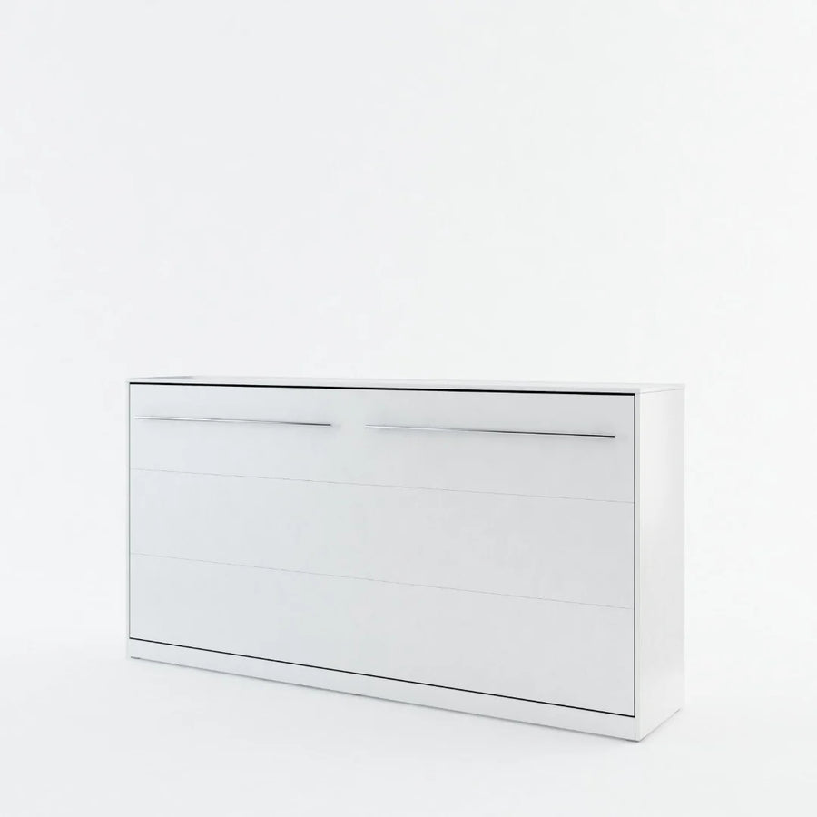 Gillam Horizontal Wall Bed Concept 90cm White Matt CP-06