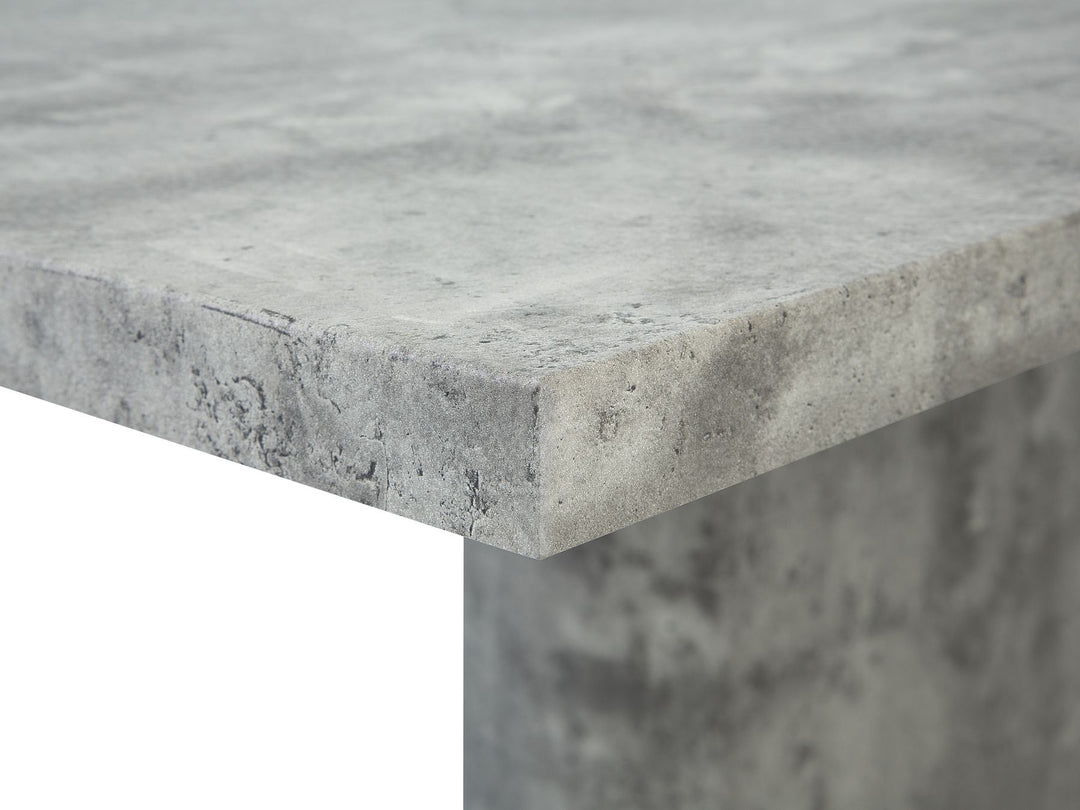 Dining Table 160 x 90 cm Concrete Effect Pasadena