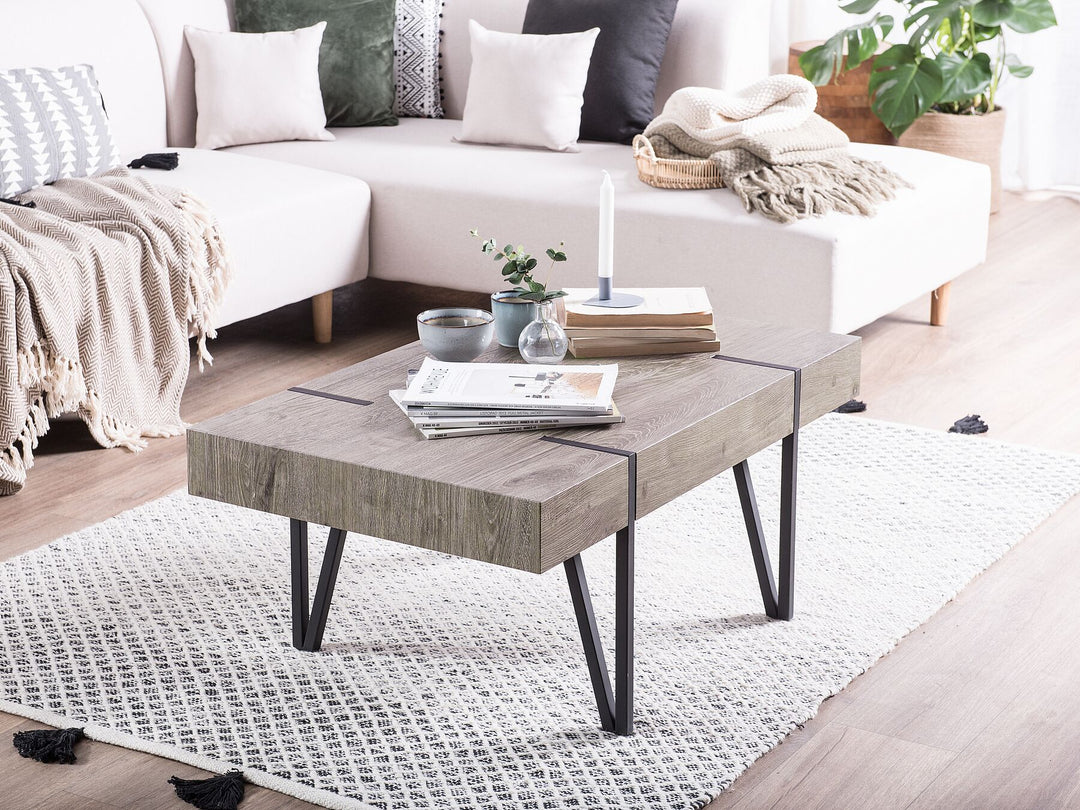 Coffee Table Dark Wood ADENA