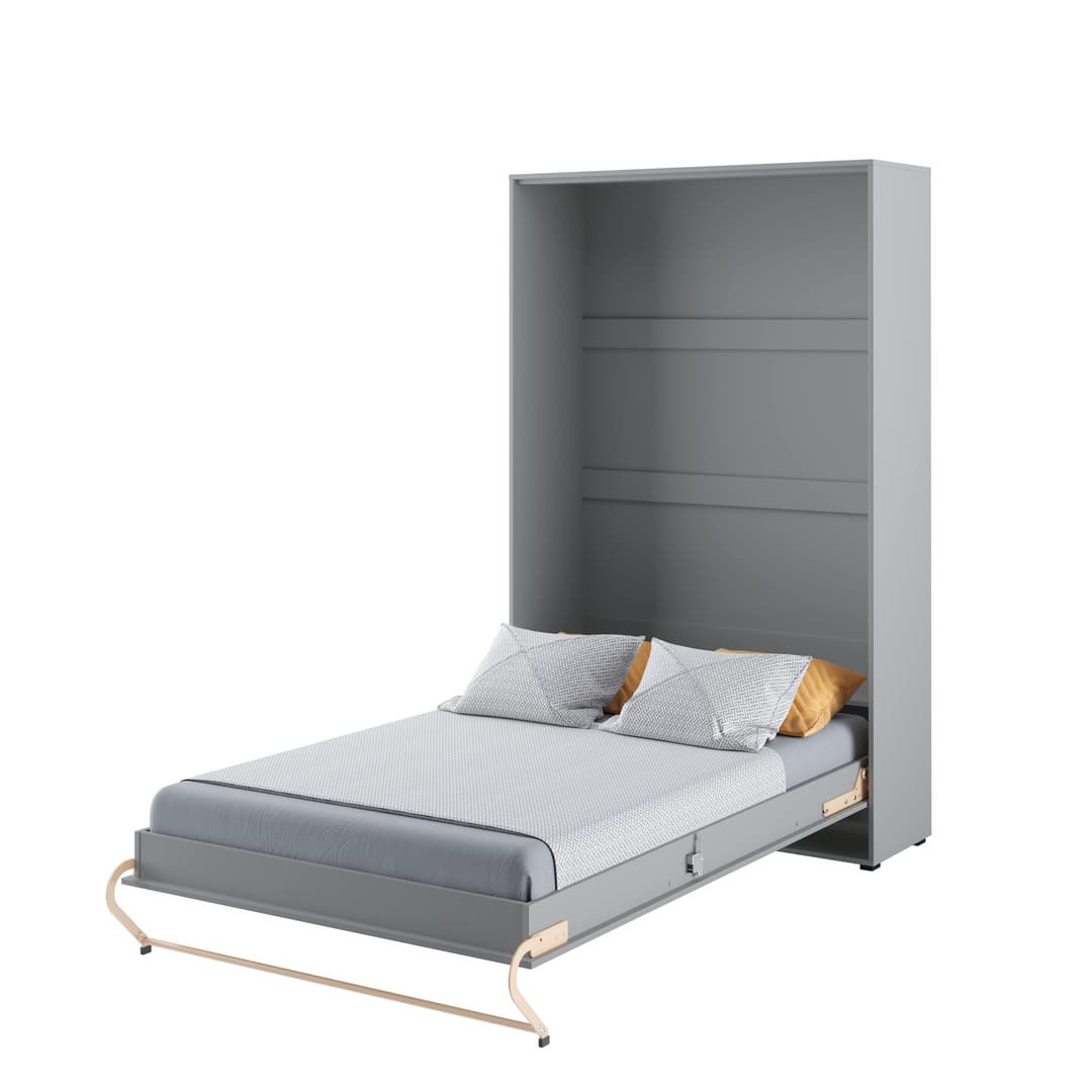 Emery Vertical Wall Bed Concept 120cm Grey Matt CP-02