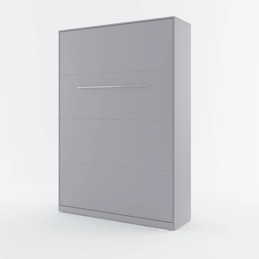 Kira Vertical Wall Bed Concept 140cm Grey Matt CP-01