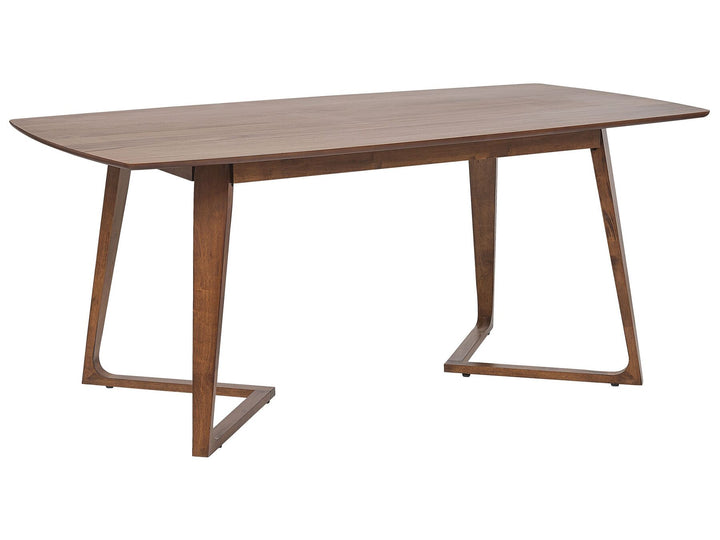 Dining Table 180 x 90 cm Dark Wood Huxter