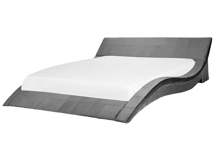 Velvet EU Super King Size Bed Grey Vichy