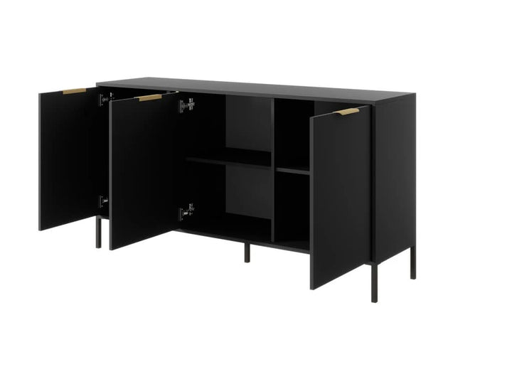 Sideboard Cabinet 153cm Anthracite Lars