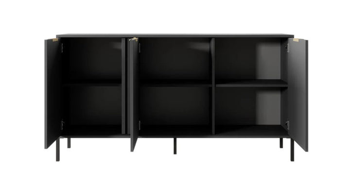 Sideboard Cabinet 153cm Anthracite Lars