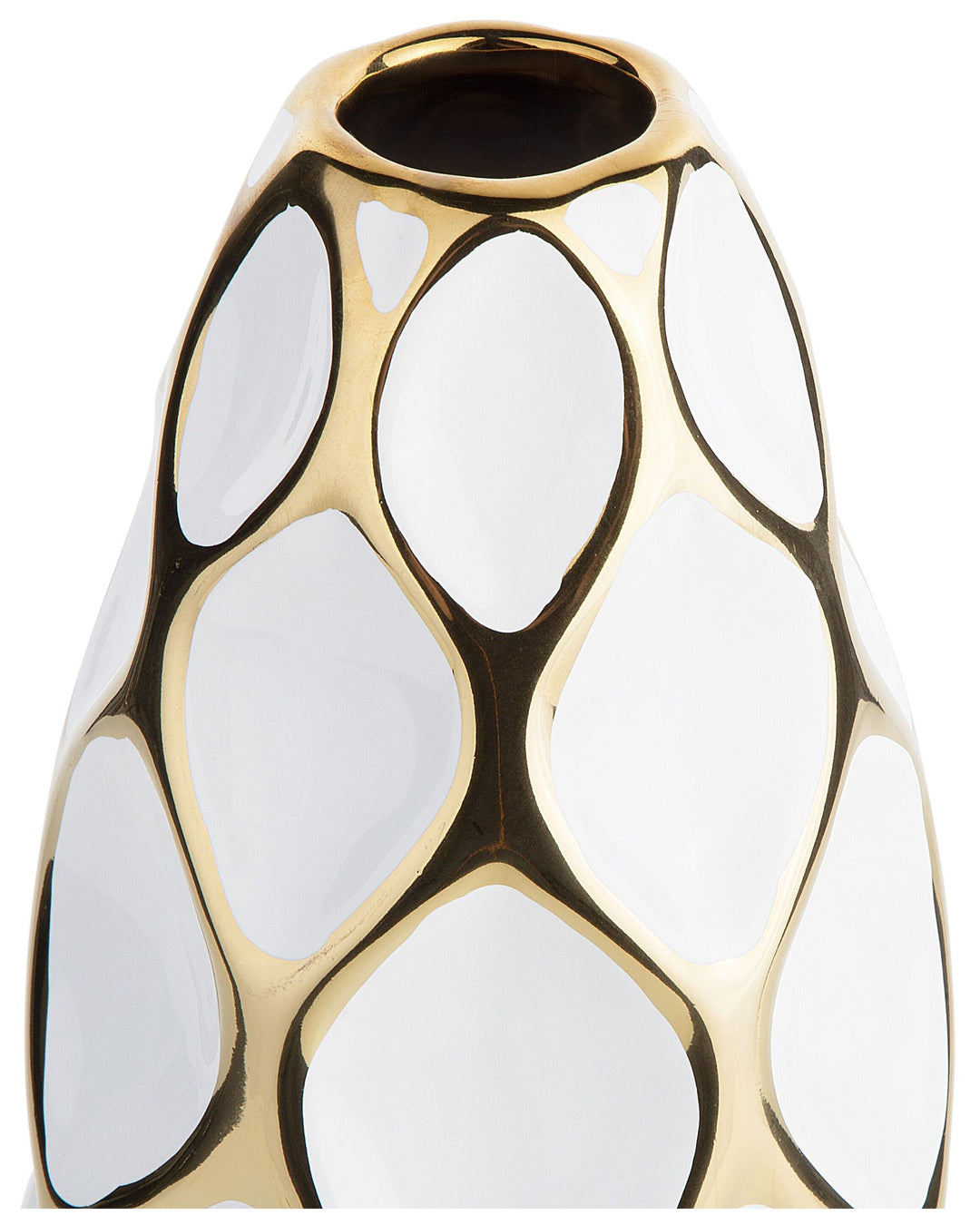 Avila Flower Vase Stoneware 36 cm White