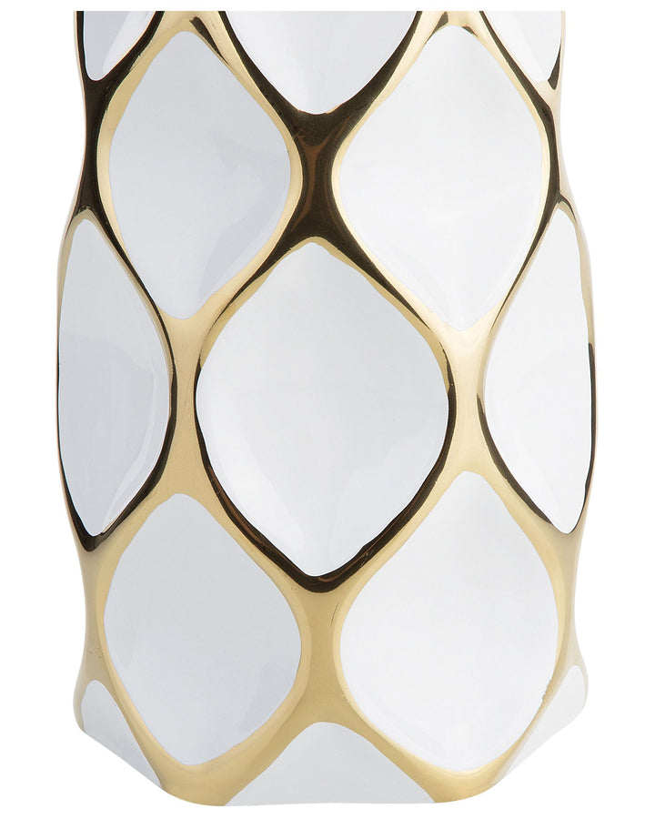 Avila Flower Vase Stoneware 36 cm White