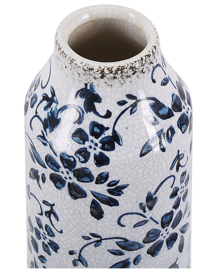 Mulai Flower Vase Stoneware 30 cm White