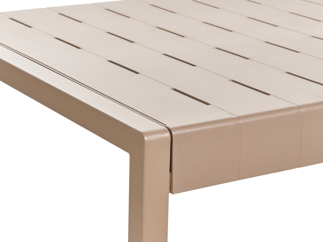 Bartica Garden Dining Table 154 cm 84 cm Brown
