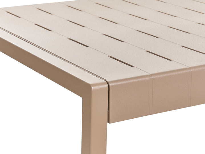 Bartica Garden Dining Table 154 cm 84 cm Brown