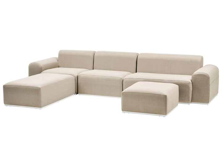08/01/2026 Battifollo Garden Sofa with Ottoman 7 Seater Modular Beige