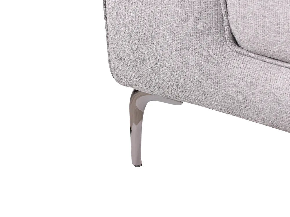 2 Seater Fabric Grey Laurea