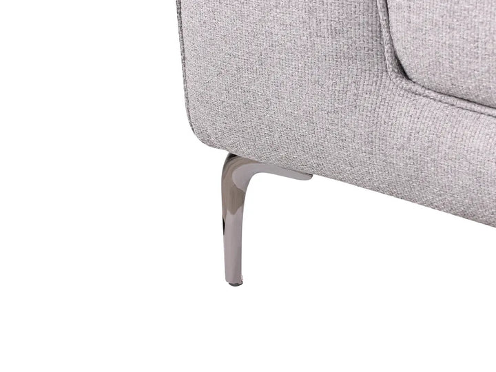 2 Seater Fabric Grey Laurea