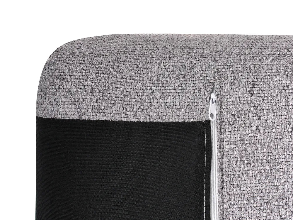 2 Seater Fabric Grey Laurea