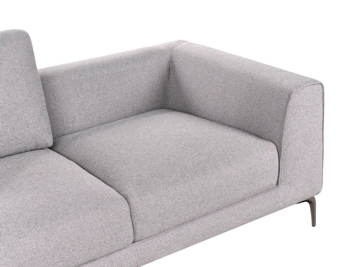 2 Seater Fabric Grey Laurea