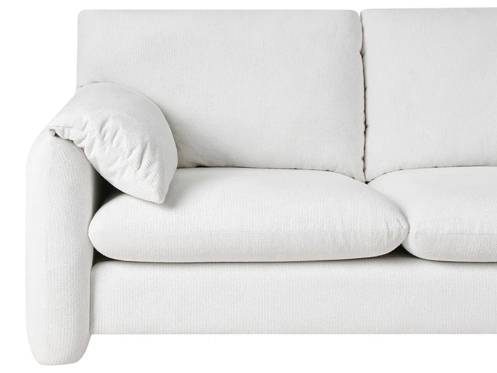 Sofa 2 Seater Fabric Off-White Nelda