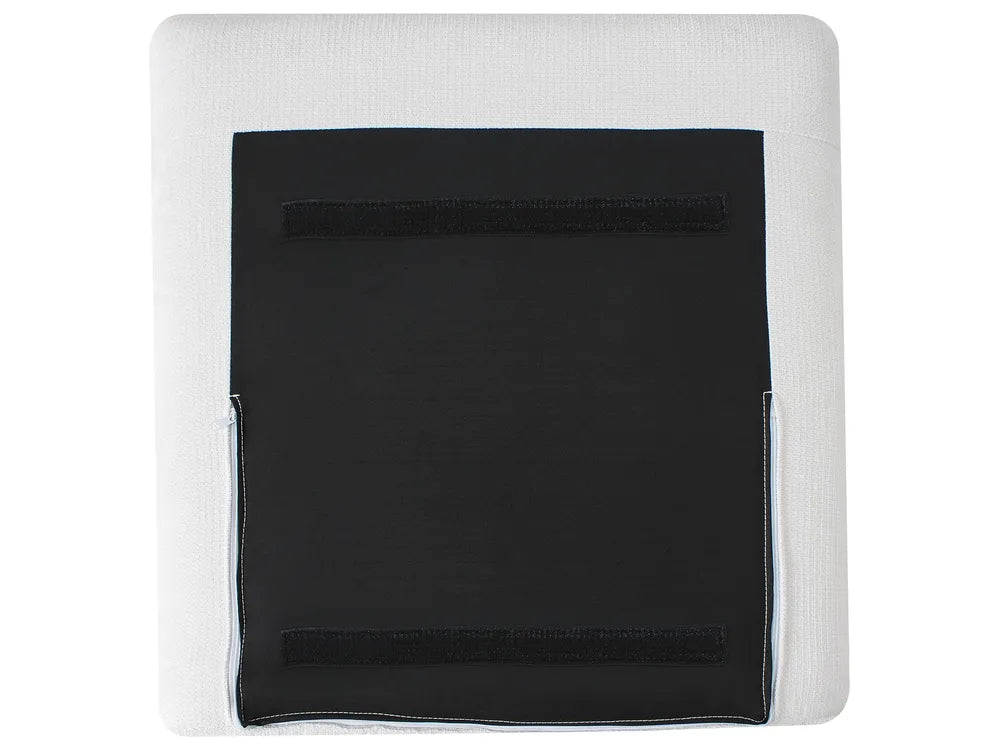 Sofa 2 Seater Fabric Off-White Nelda