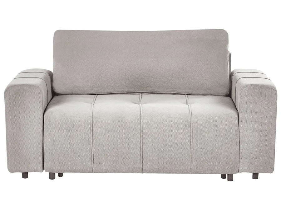 Gray sofa on a white background