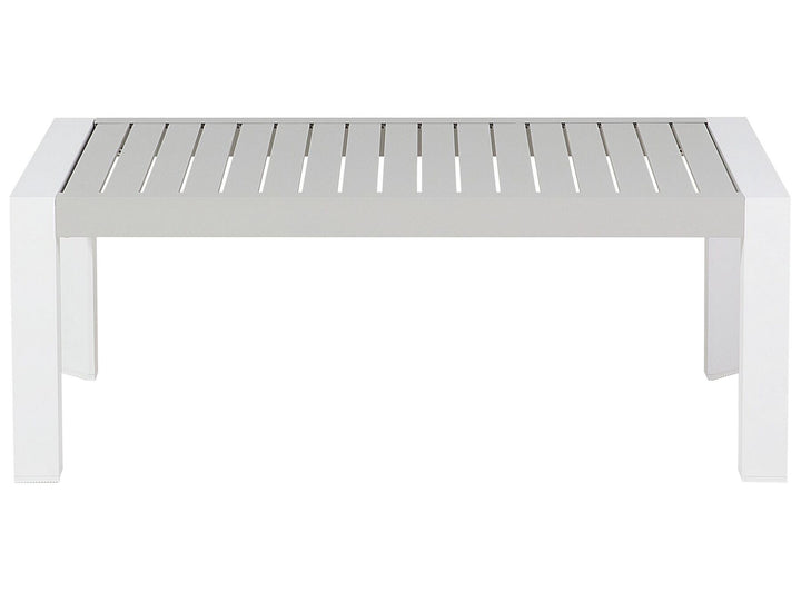 Castella Garden Corner Sofa with Table 6 Seater Left Hand Metal Grey