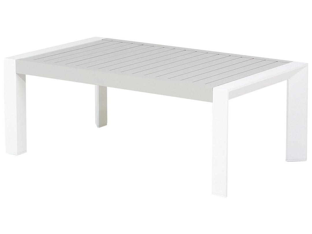 Castella Garden Corner Sofa with Table 6 Seater Left Hand Metal Grey