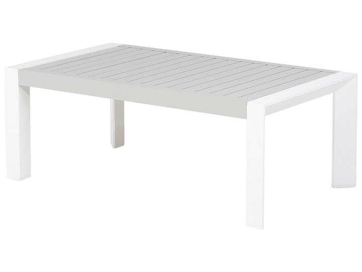 Castella Garden Corner Sofa with Table 6 Seater Left Hand Metal Grey