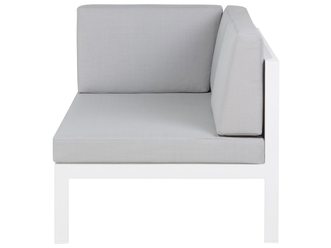 Castella Garden Corner Sofa with Table 6 Seater Left Hand Metal Grey