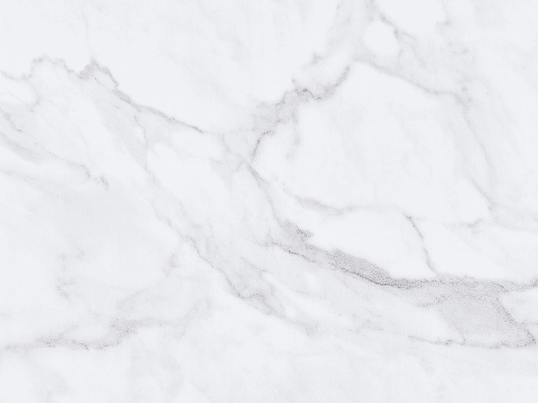 Wall Mounted Washbasin Cabinet 60 cm White Marble Petrolina