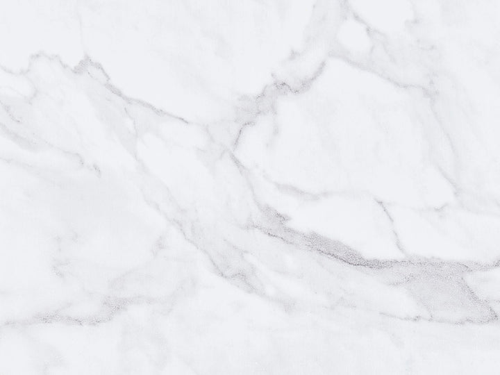 Wall Mounted Washbasin Cabinet 60 cm White Marble Petrolina
