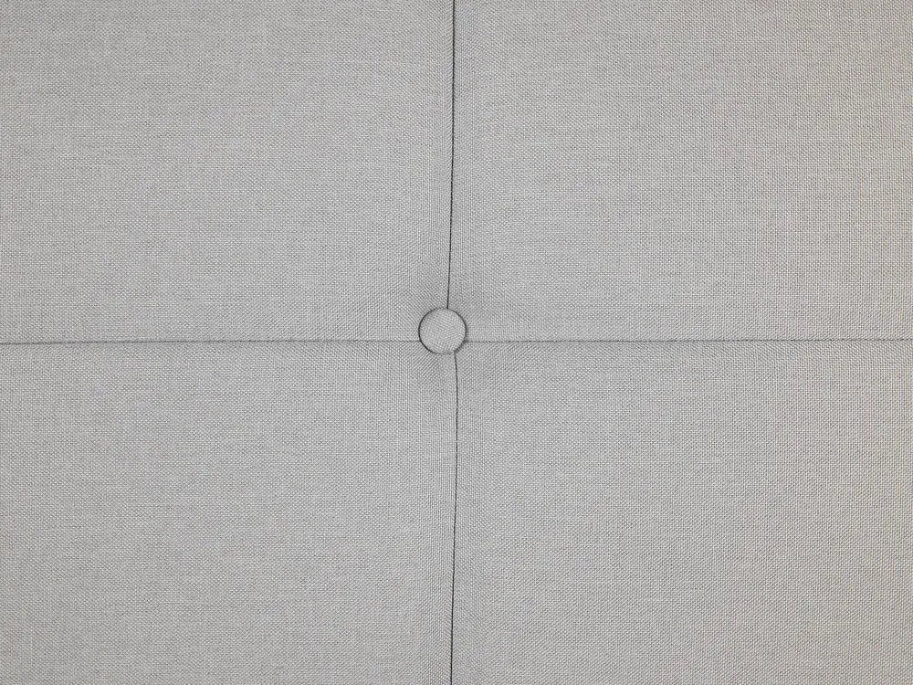 Sofa Bed 3 Seater Fabric Light Grey Charlesa