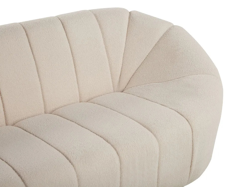 Sofa 3 Seater Boucle White Pavkovic