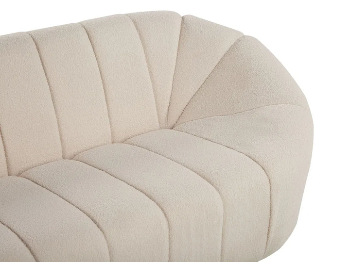 Sofa 3 Seater Boucle White Pavkovic