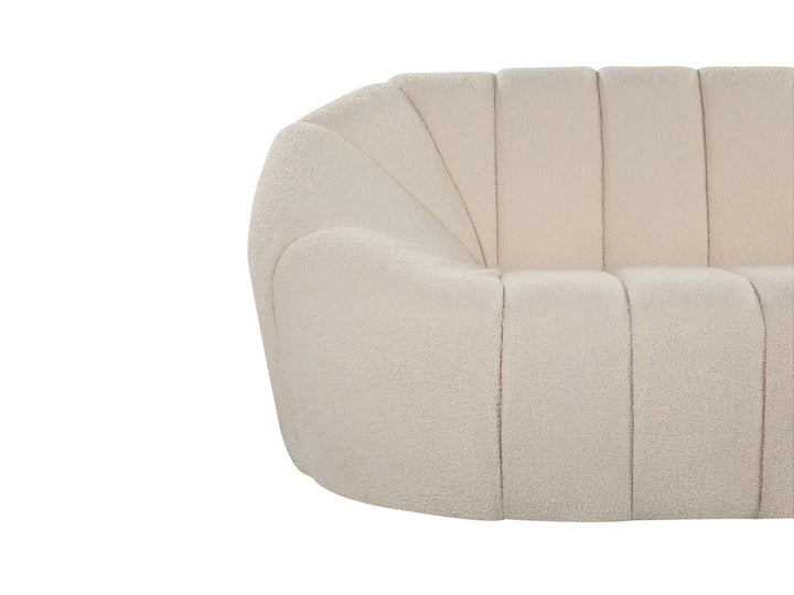 Sofa 3 Seater Boucle White Pavkovic