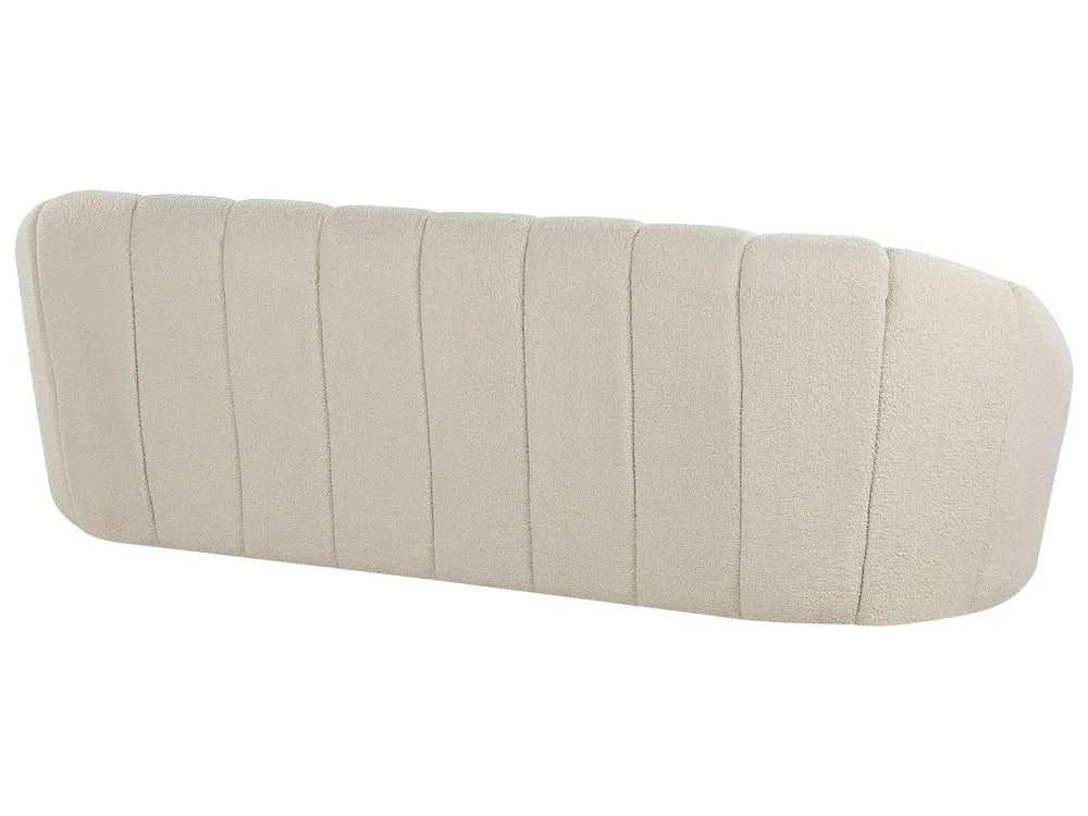 Sofa 3 Seater Boucle White Pavkovic
