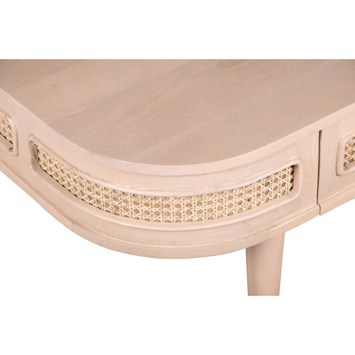 Valencia Cane & Mango Wood 1 Drawer Coffee Table