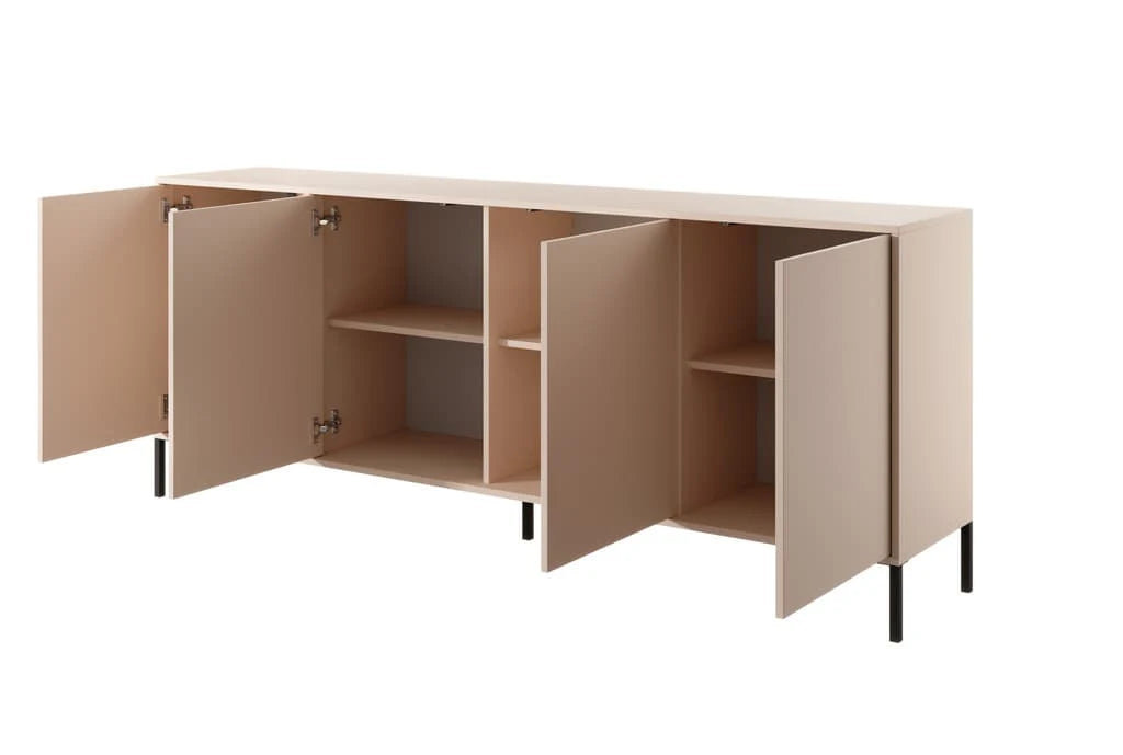 Sideboard Cabinet 203cm Beige Dast