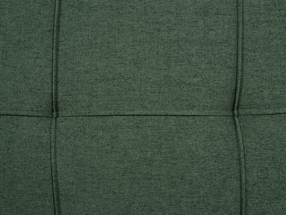 Sofa Bed 3 Seater Fabric Dark Green Laffey