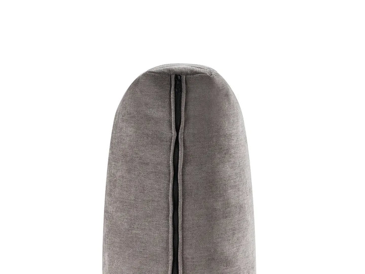 Sofa Bed 3 Seater Chenille Taupe with Storage Abarca