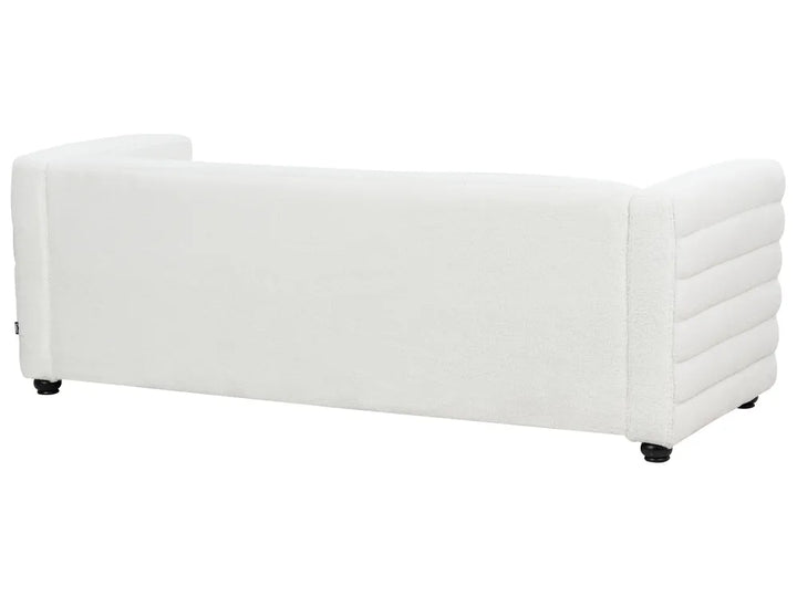Sofa 3 Seater Boucle Off-White Ansela