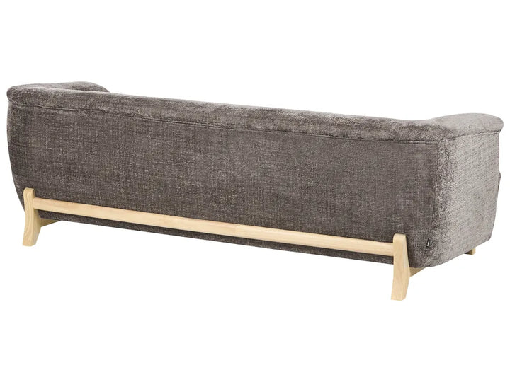 Sofa 3 Seater Chenille Brown Febo