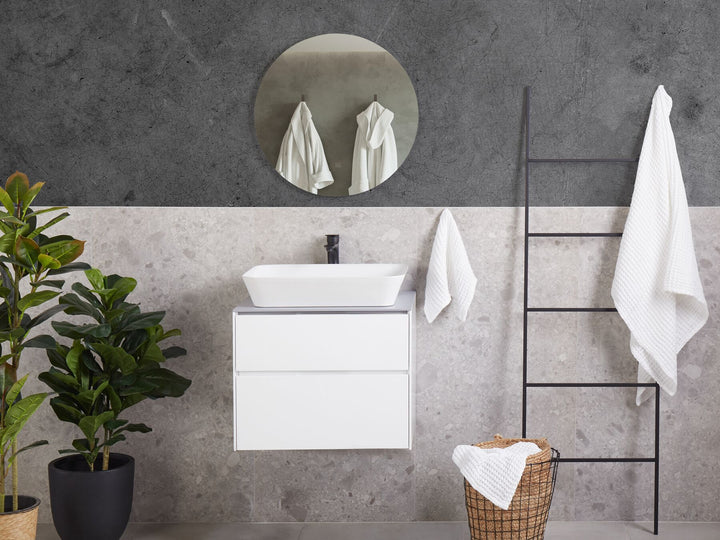 Bathroom Vanity Set 60 cm White Manzon